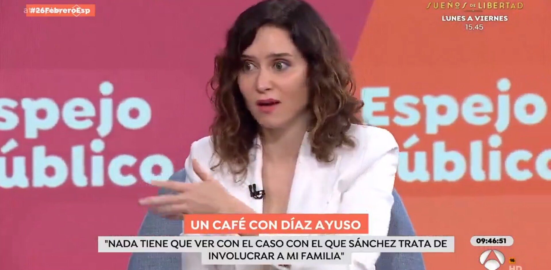 Ayuso contesta a Sánchez: "Todo esto no viene porque el PP quisiera  investigar corrupción, sino porque quiso destruirme" - Libertad Digital