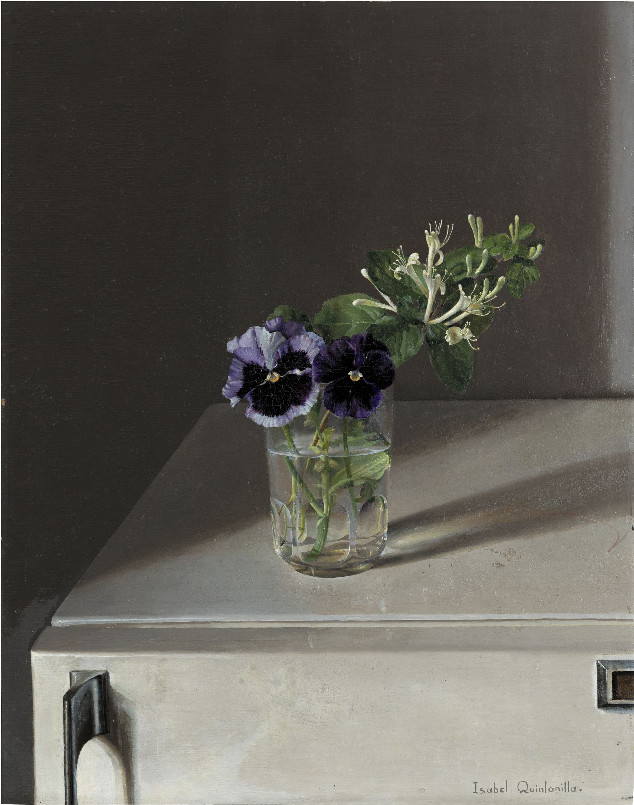 Isabel Quintanilla, la artista capaz de dotar de emoción a un vaso