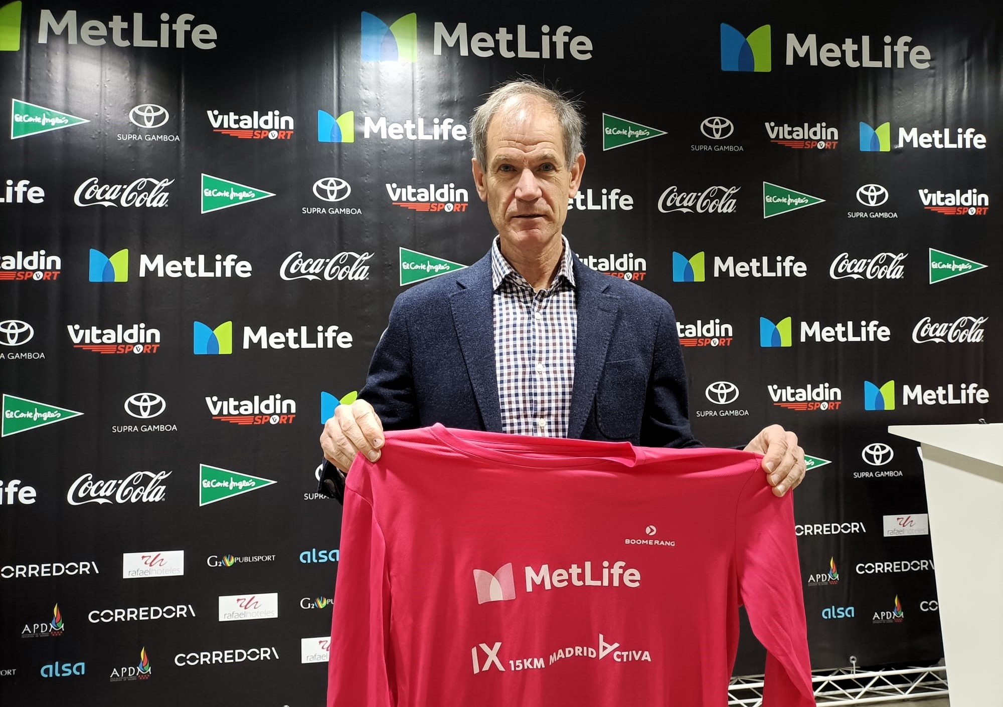 Abel Antón: "La 15K MetLife es una de las carreras más bonitas de España, por el recorrido y su carácter solidario"