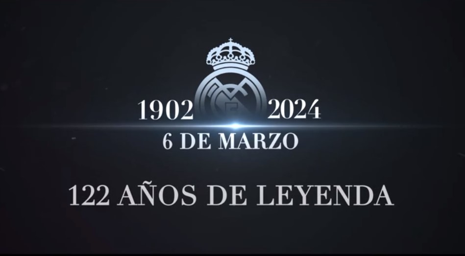 El espectacular vídeo del Real Madrid para celebrar sus 122 años de historia