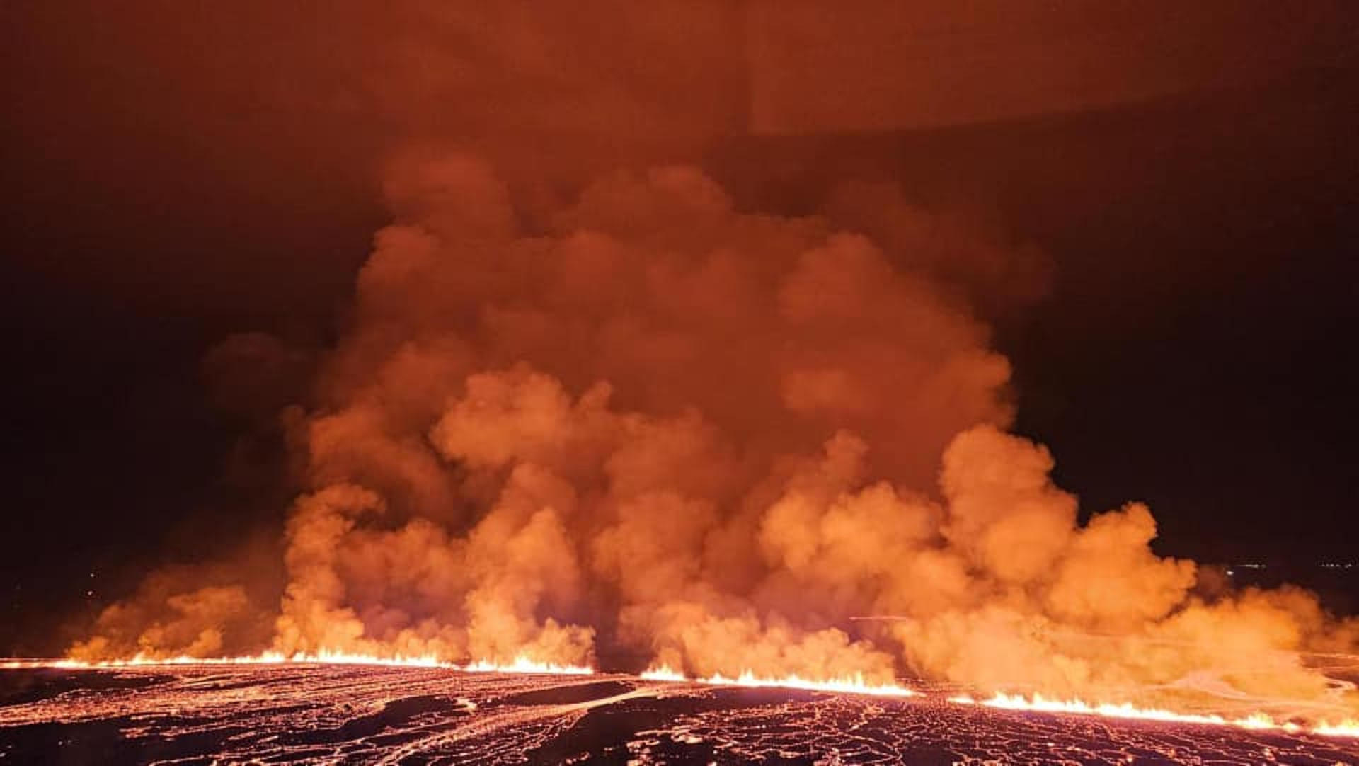 Islandia sufre la cuarta y peor erupción volcánica desde octubre