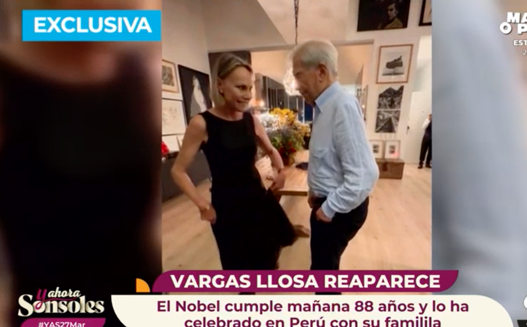 Así desmiente Mario Vargas Llosa los rumores de su maltrecha salud