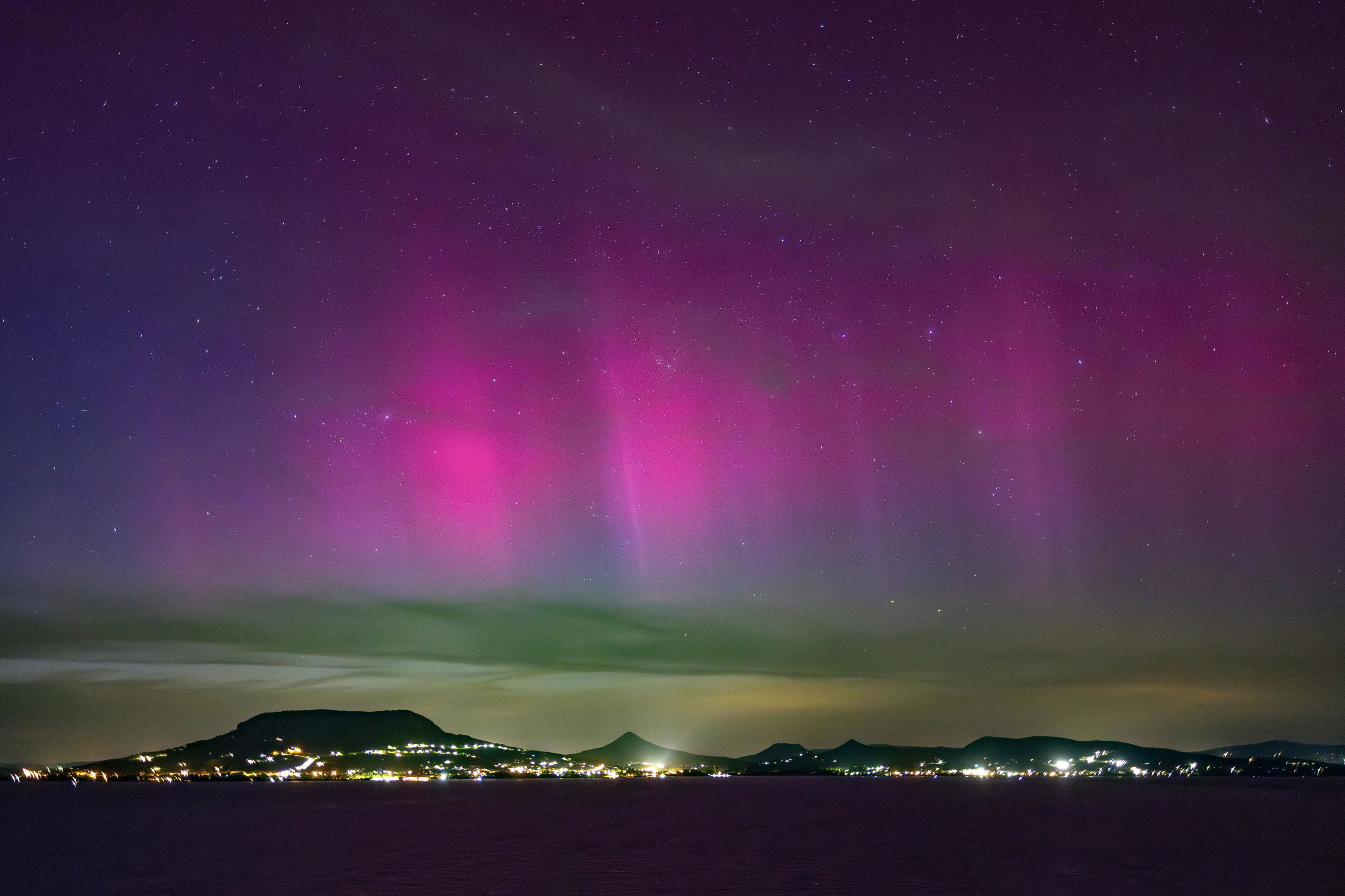 tormenta solar aurora boreal hoy