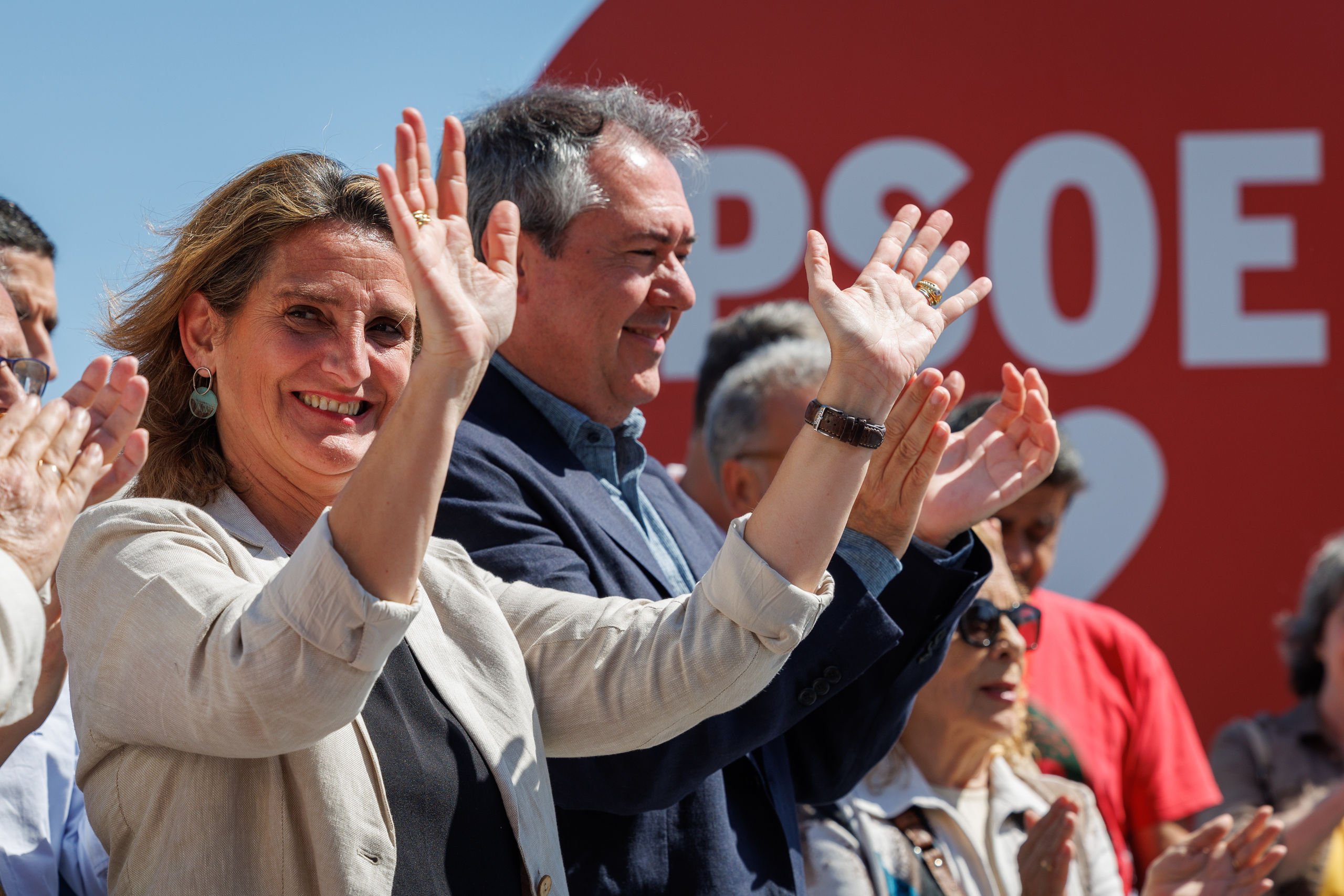 El PSOE lanza su campaña de las europeas presumiendo de "vencer al independentismo" en Cataluña