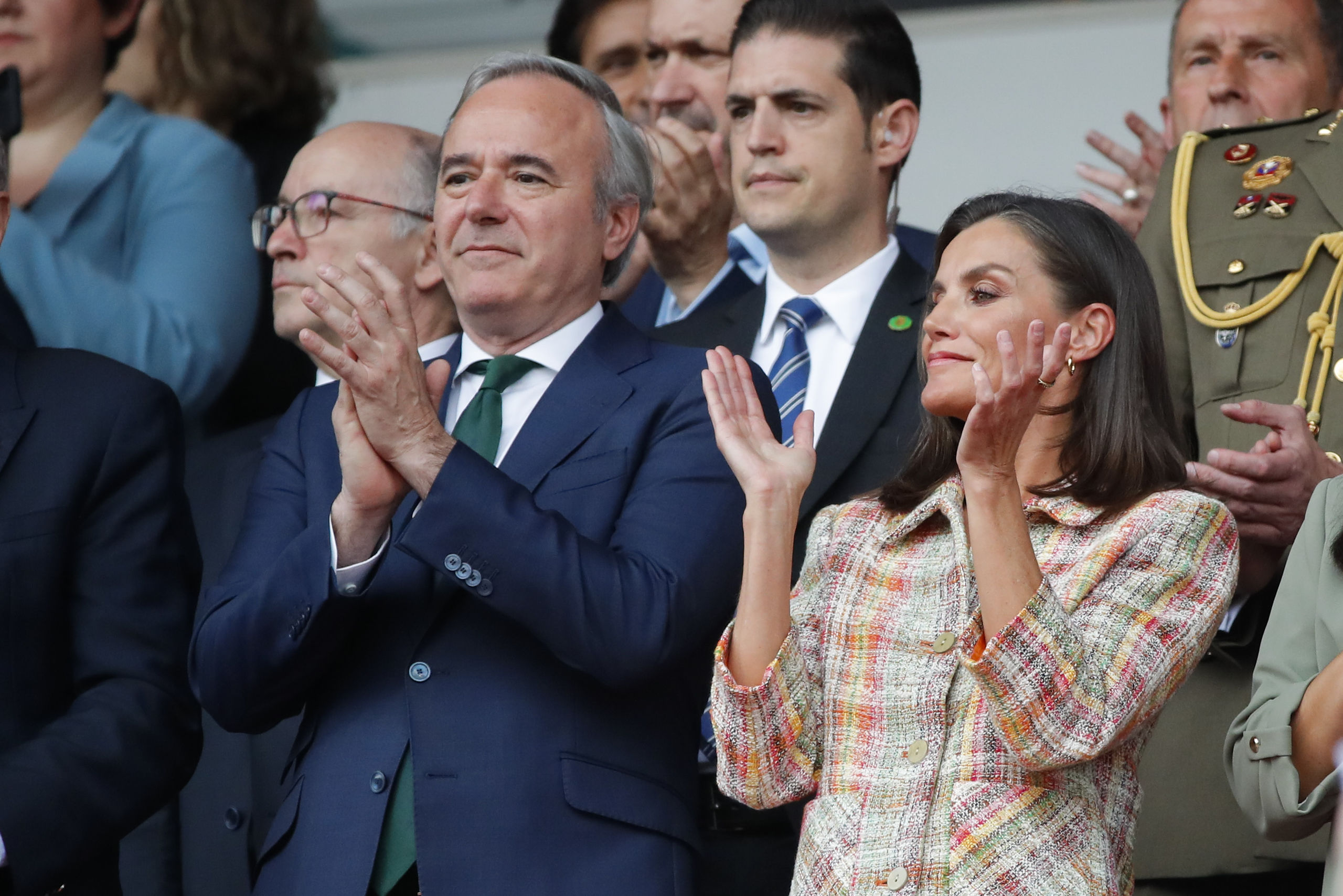 La Reina Letizia preside la final de la Copa de la Reina en Zaragoza tras años de ausencia