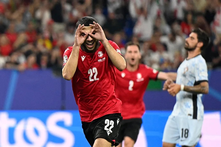 Así juega Georgia, el rival de España en los octavos de final de la Eurocopa