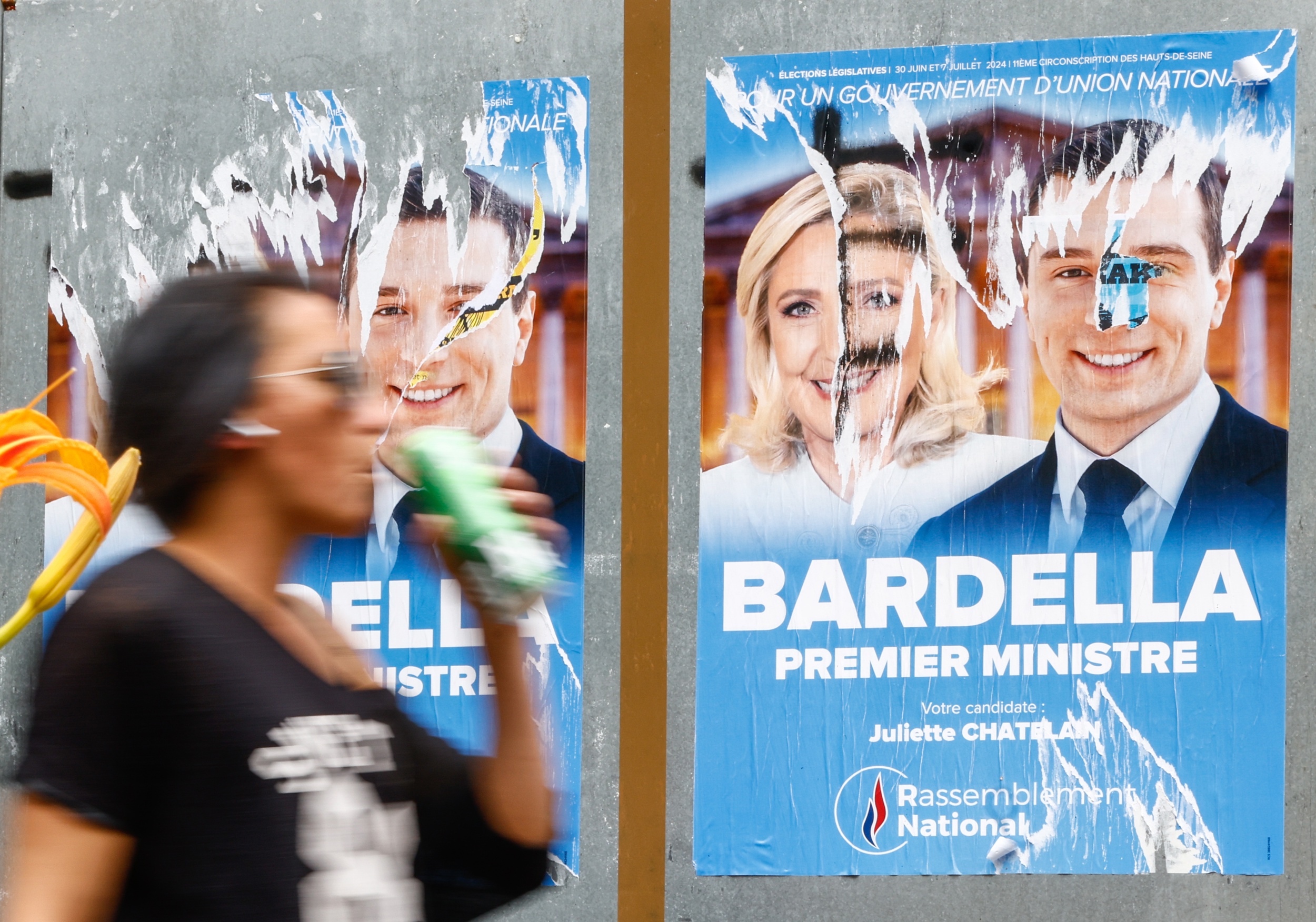 Francia se enfrenta a unas elecciones históricas con Le Pen como clara favorita