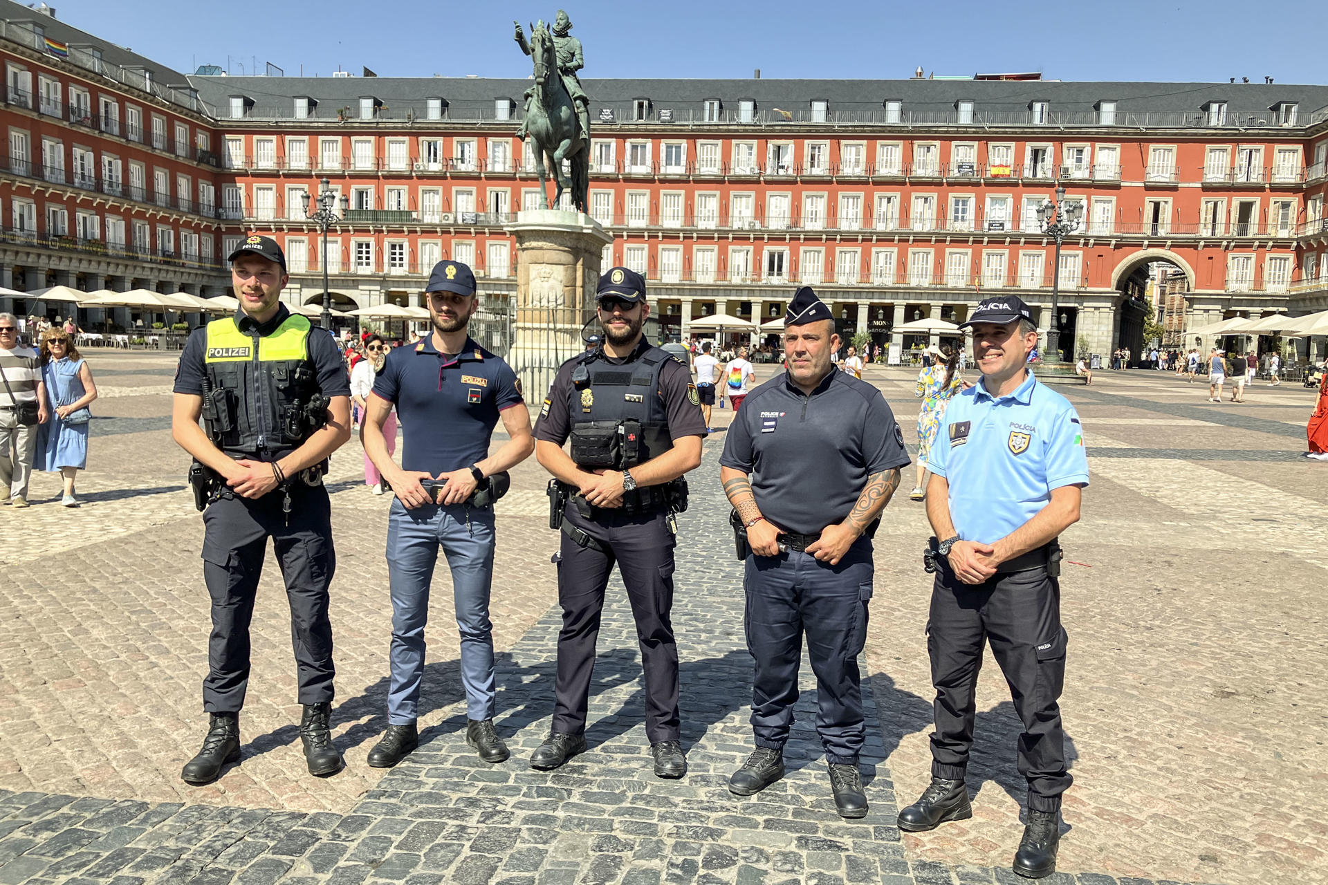 El "Erasmus policial" en España que sorprende a los turistas