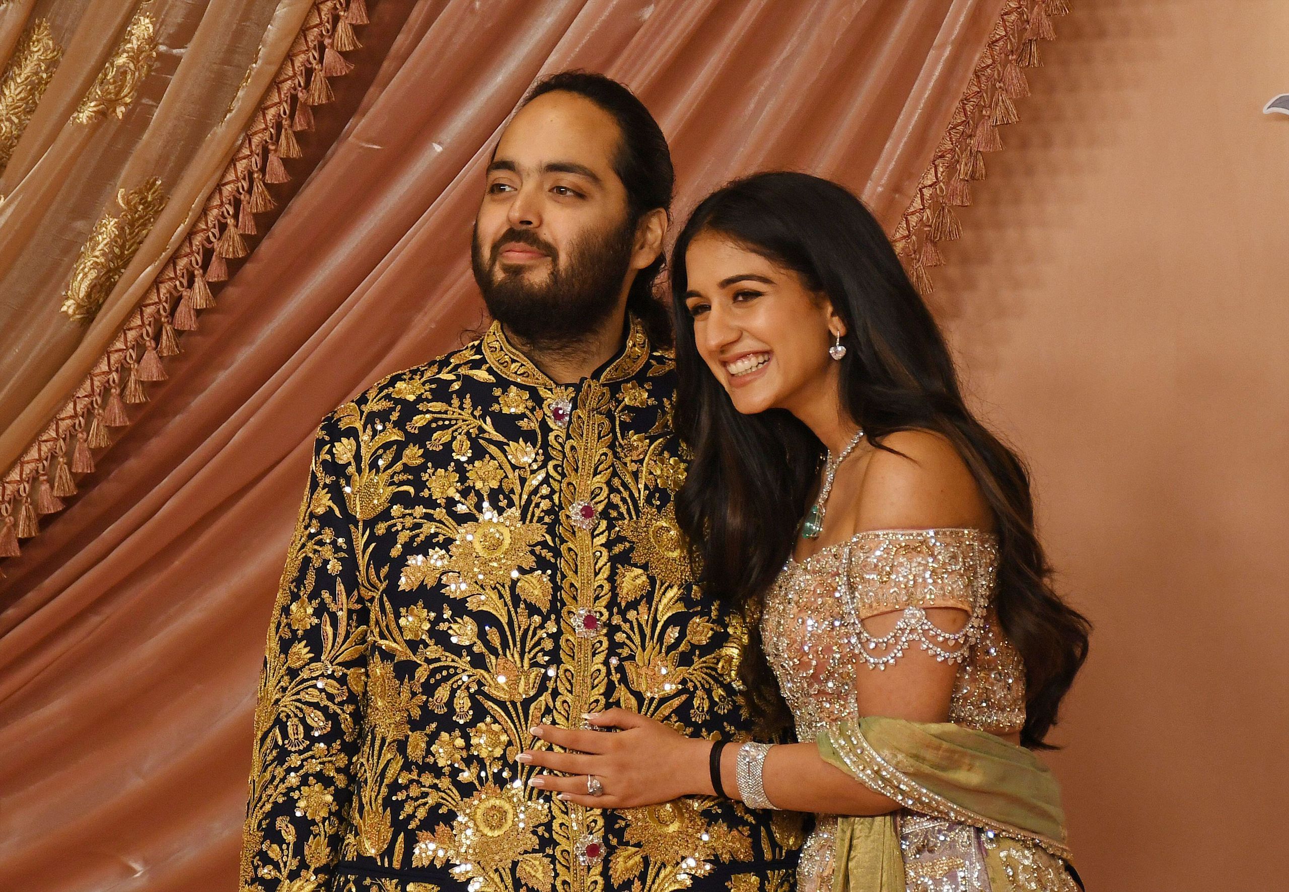 Así será la gran boda de 100 millones de dólares de Anant Ambani y Radhika Merchant