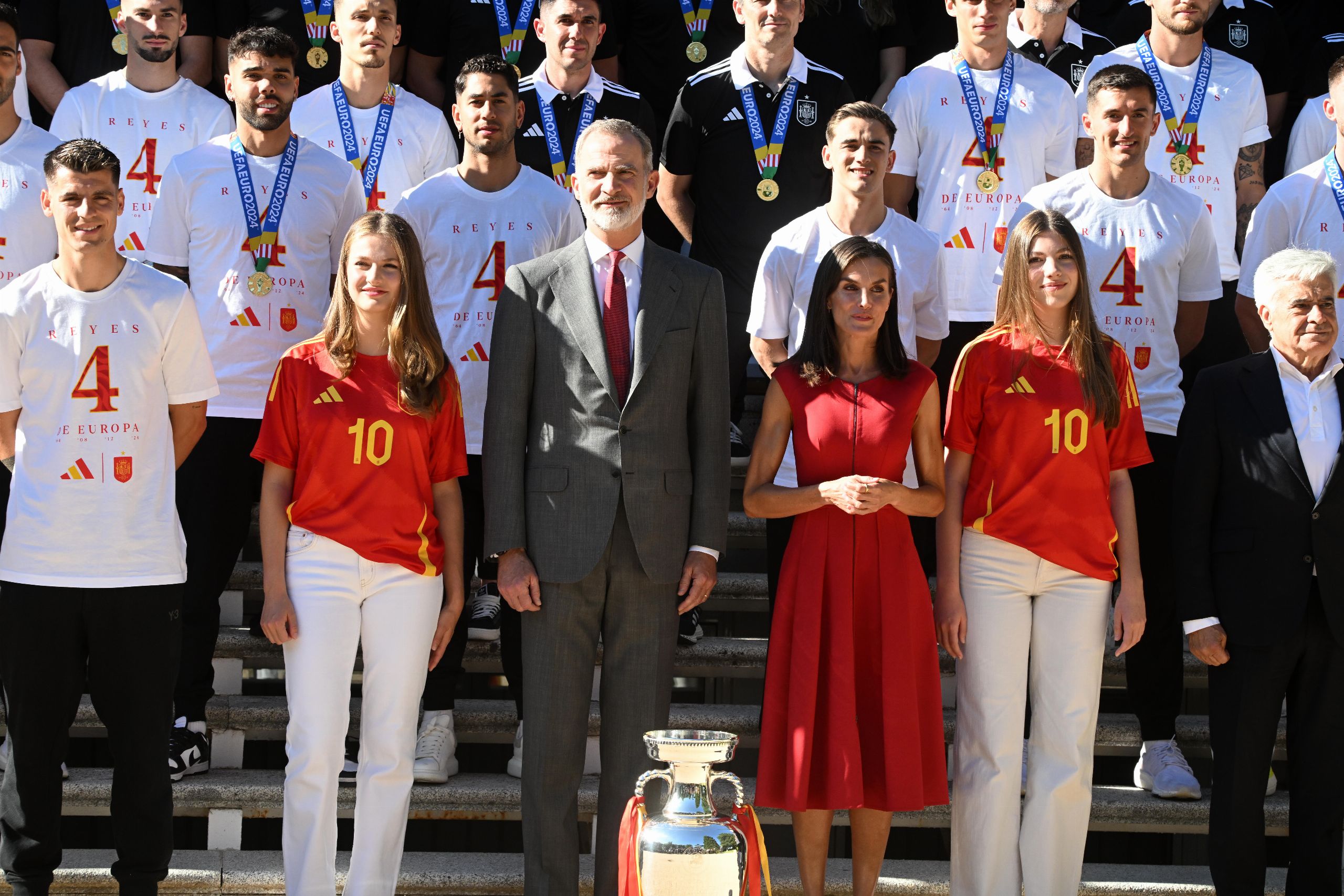 Los guiños de la Familia Real a la selección española para celebrar la Eurocopa