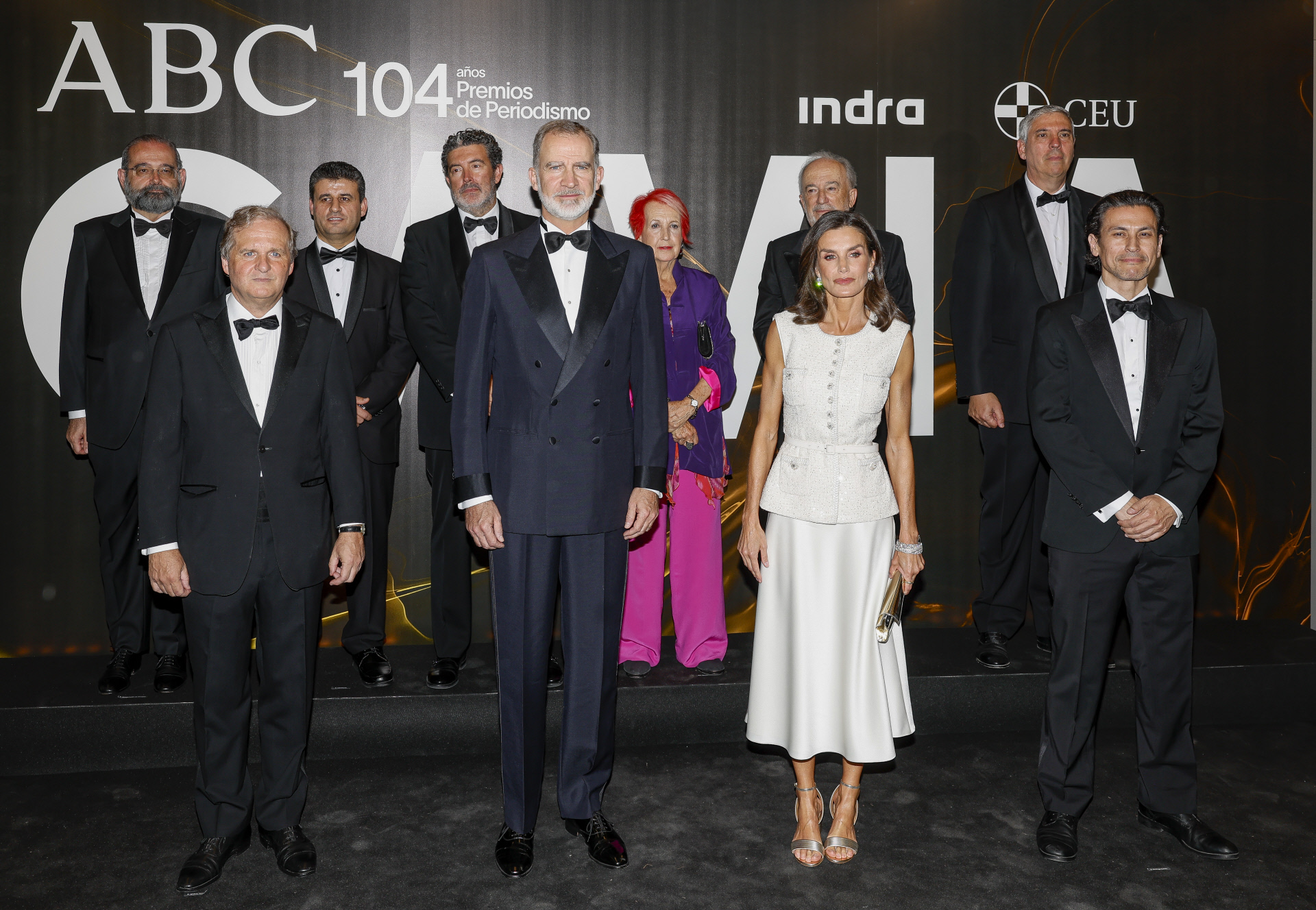 Los Reyes de España presiden la entrega de los premios de periodismo ABC 'Mariano de Cavia', 'Luca de Tena' y 'Mingote'