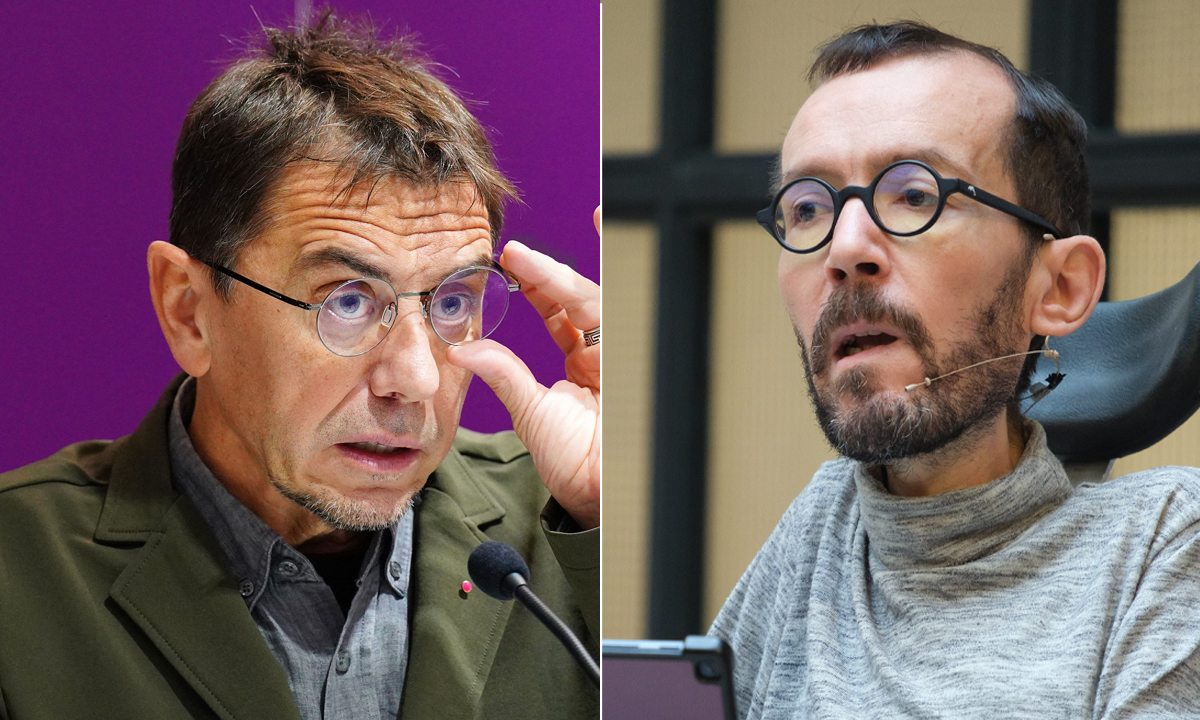 Un Monedero desbocado y un sarcástico Echenique lideran los vítores al fraude chavista de la izquierda española