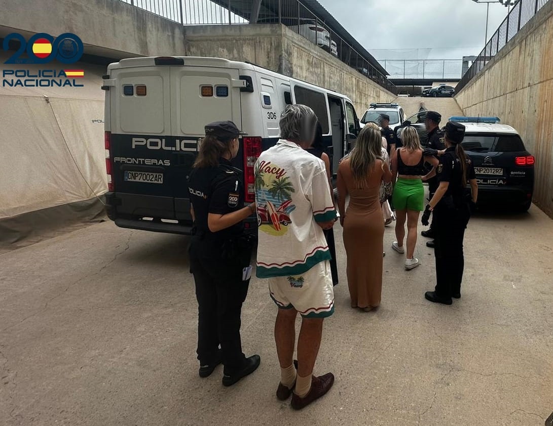 Arrestan a seis personas en Ibiza que se negaron a pagar una cena de 12.291 euros