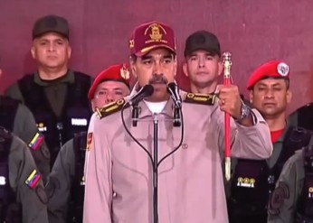 Maduro vuelve a amenazar, esta vez frente a sus fuerzas de choque: "Estoy dispuesto a todo"