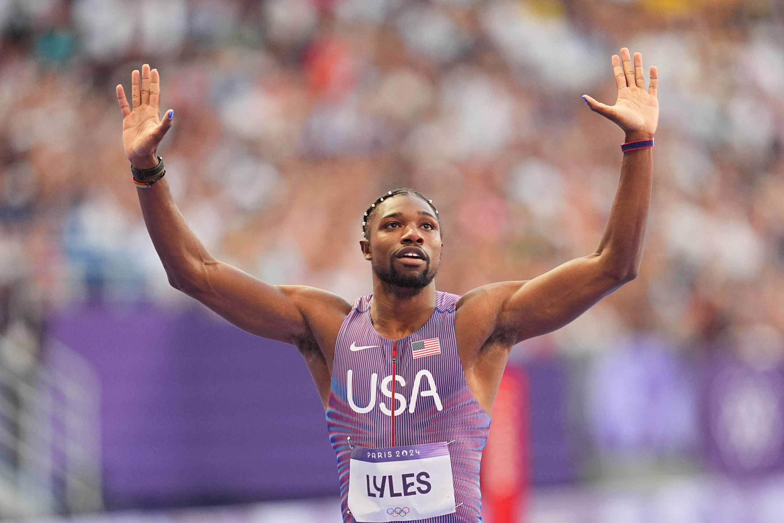 La historia de Noah Lyles, el rey de la velocidad en los Juegos Olímpicos de París