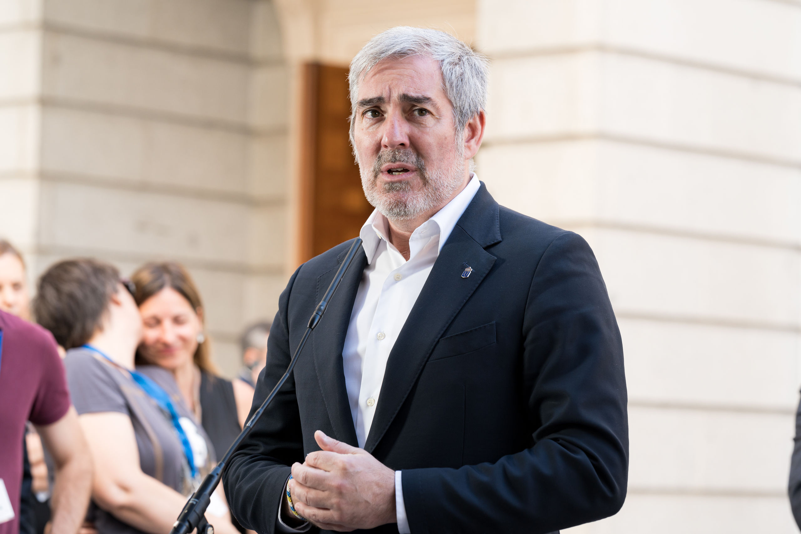 Clavijo, sobre los menas: &quot;Ni el Gobierno ni el PP los quieren; mientras, Canarias está sola&quot;