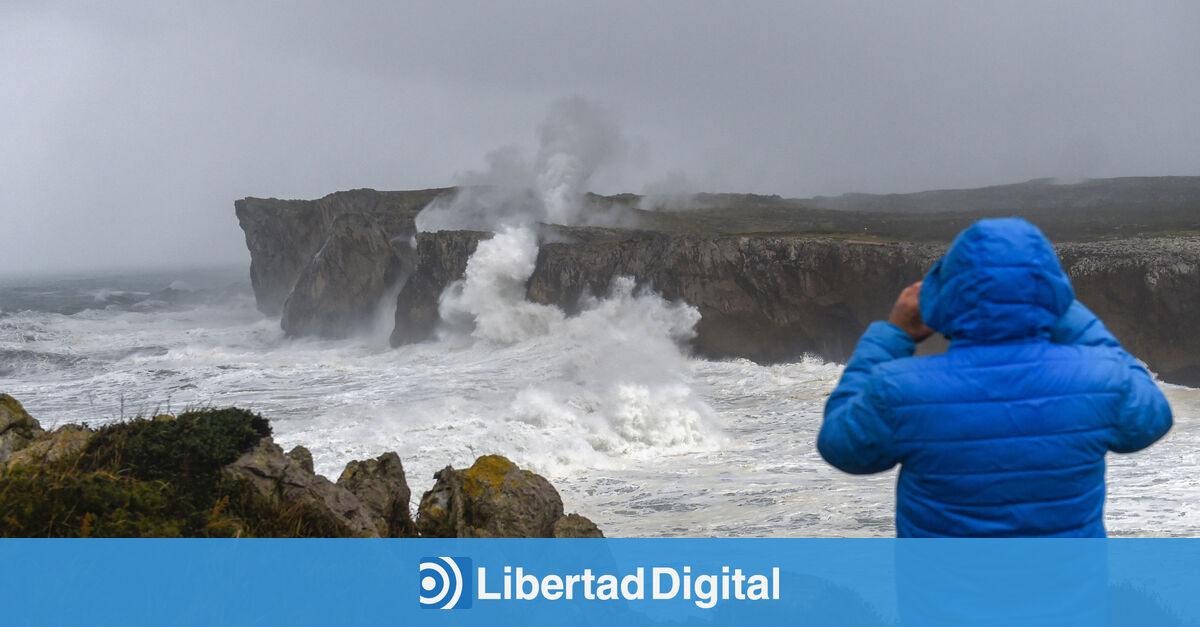 El tiempo de hoy, 21 de noviembre: la borrasca Caetano se intensifica en el norte y este peninsular