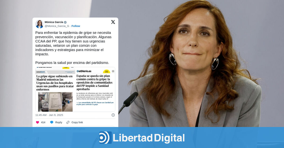 Mónica García pasa de los datos: los atascos hospitalarios con el PP son la mitad, pero ella le culpa de las esperas