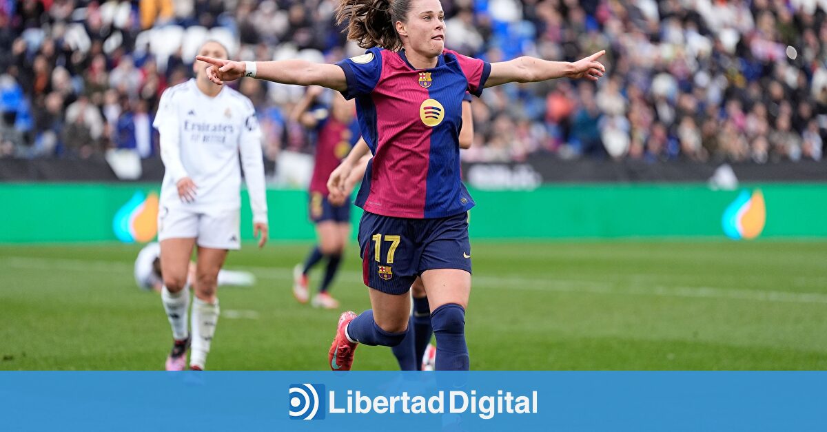 Manita del Barcelona al Real Madrid también en la Supercopa femenina (5 ...
