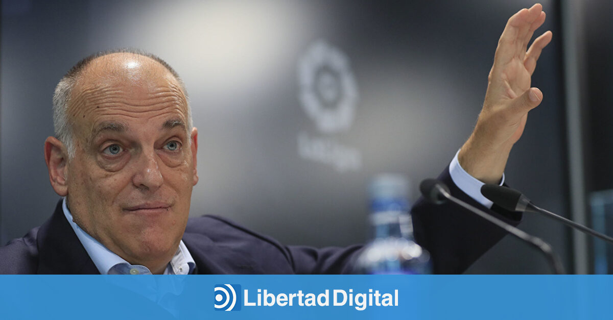 Javier Tebas propone implantar el VAR "a la carta" en Primera División