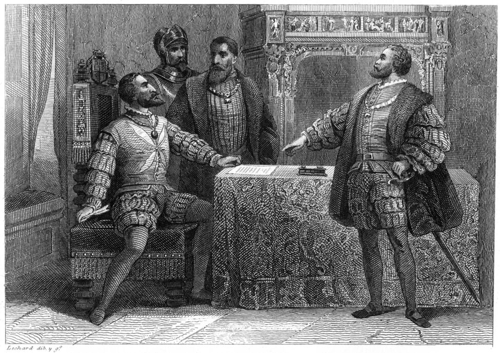 500 años de la batalla de Pavía, cuando el rey de Francia salió