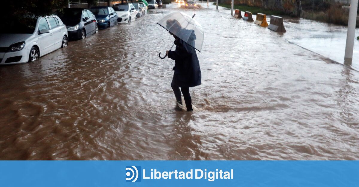 El tiempo del fin de semana: la borrasca Jana provocará abundantes lluvias y fuertes vientos en gran parte de España