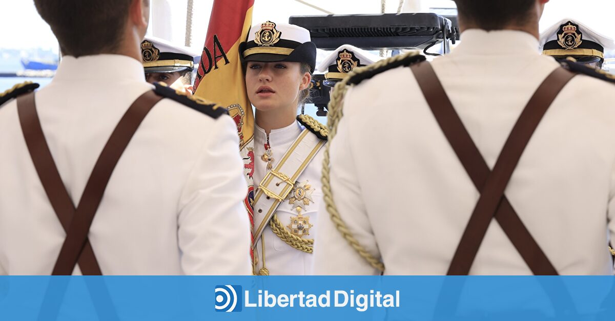 Las últimas horas de Leonor de Borbón en la Armada: de la llegada del Elcano a la entrega de Reales Despachos con el Rey