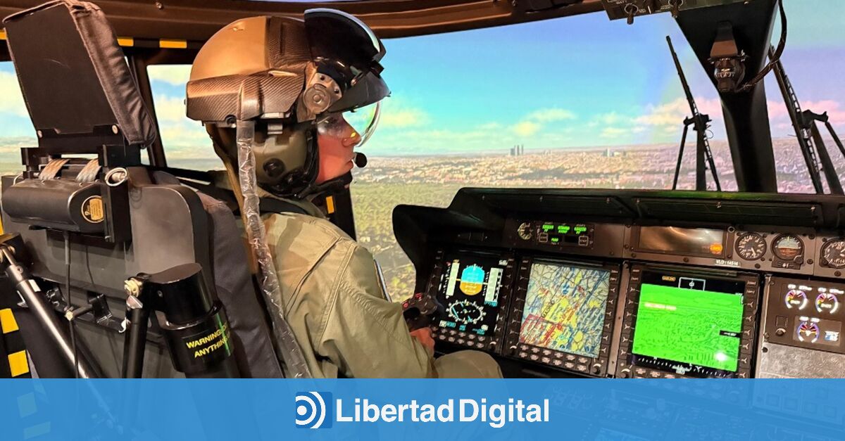 El Ejército del Aire recibe su primer simulador  full mission  de Indra para helicópteros NH90