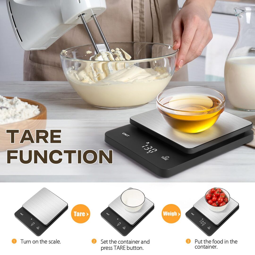 Bascula De Cocina Bu00e1scula De Cocina Digital, 10 Kg/1 G