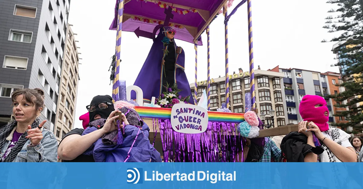 El feminismo radical ridiculiza a la Virgen con una versión  queer  en el 8-M y la Justicia ve indicios de delito