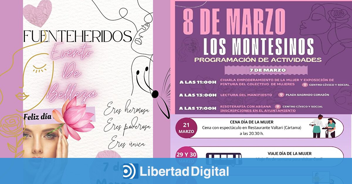 Así despilfarraron 50 ayuntamientos los fondos de violencia de género el 8-M: de talleres de belleza a chocolatadas