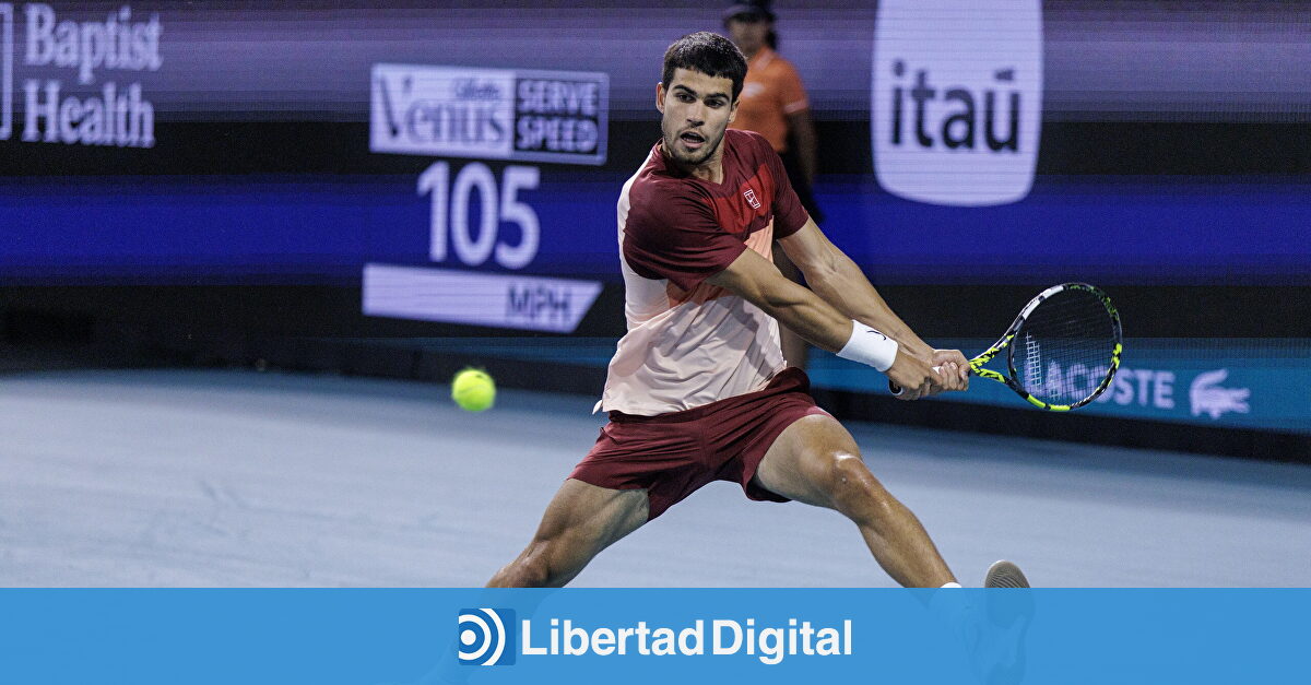 Carlos Alcaraz dice adiós al Masters de Miami a las primeras de cambio ...