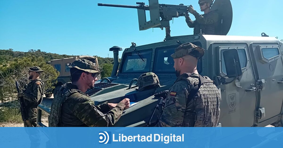 El Ejército de Tierra se despliega en Ceuta y Melilla con patrullas de vigilancia y disuasión