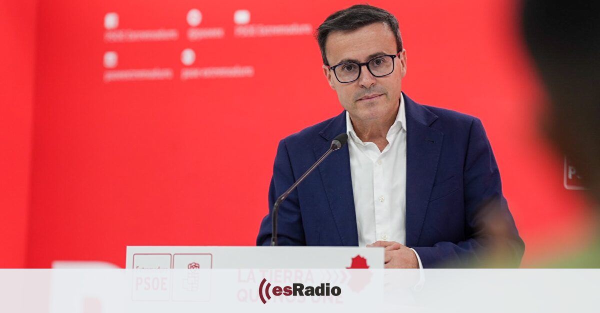 Las Noticias de la Mañana: El TSJ de Extremadura acusa al lider socialista extremeño de fraude de ley