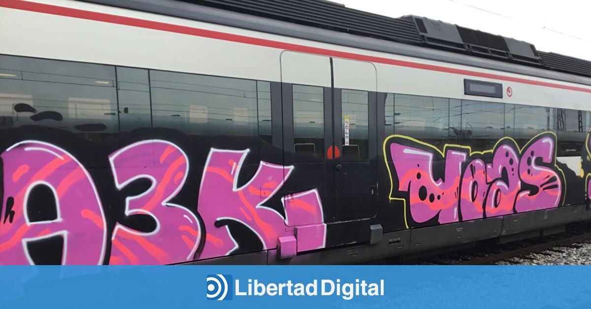 Detenidos 29 grafiteros por una oleada de pintadas en trenes que costarán 1,5 millones de euros