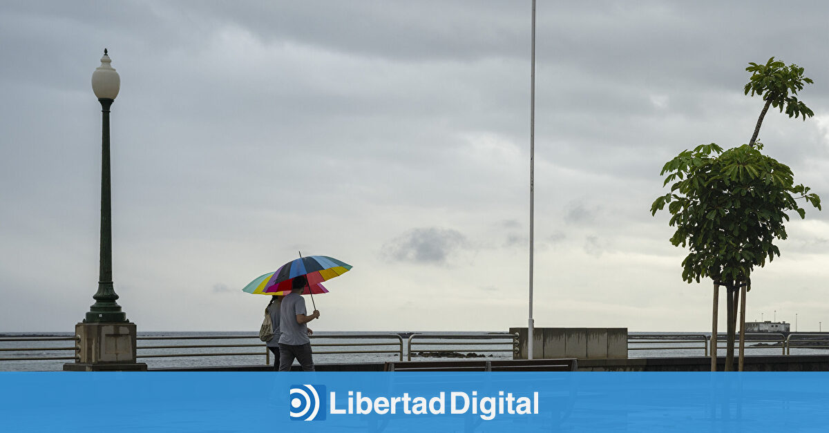 La AEMET emite múltiples alertas por lluvia y tormenta en un lunes marcado por el descenso de las temperaturas