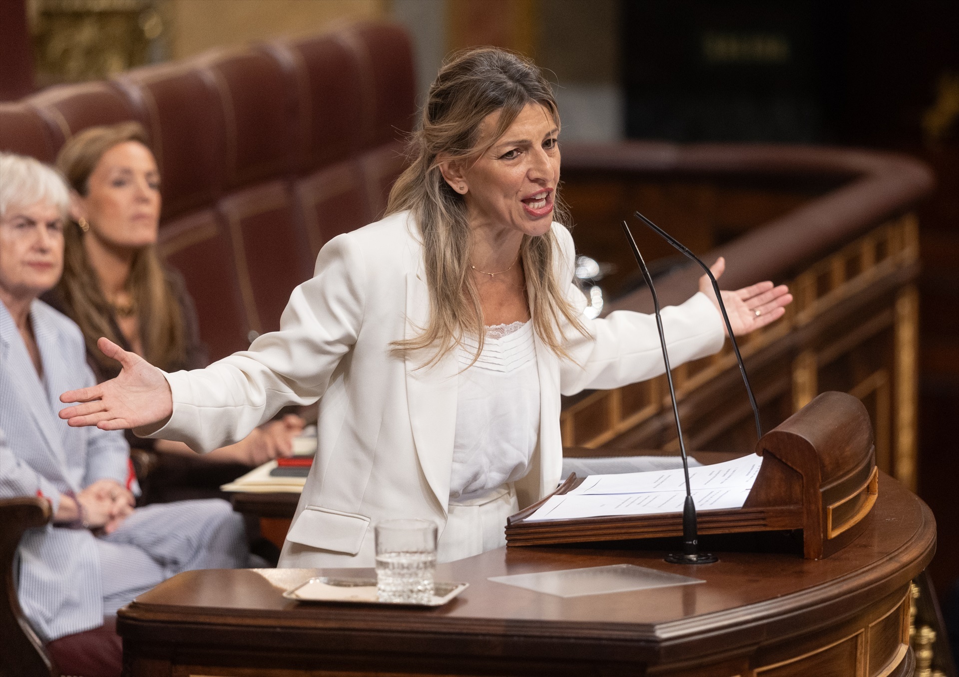 La OCDE señala a Yolanda Díaz por su "permiso climático"