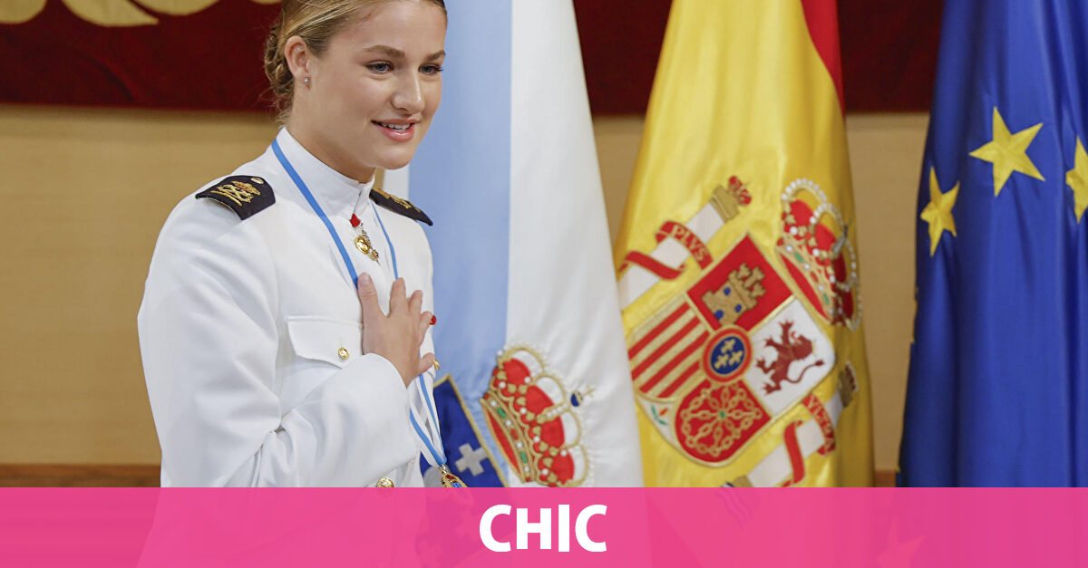 La princesa Leonor recibe la Medalla de Oro de Galicia