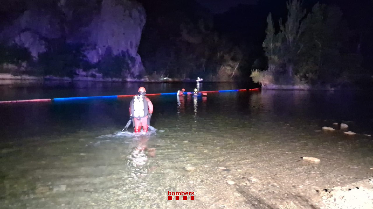 Muere un joven arrastrado por el río en Camarasa y continúa la búsqueda de otro desaparecido