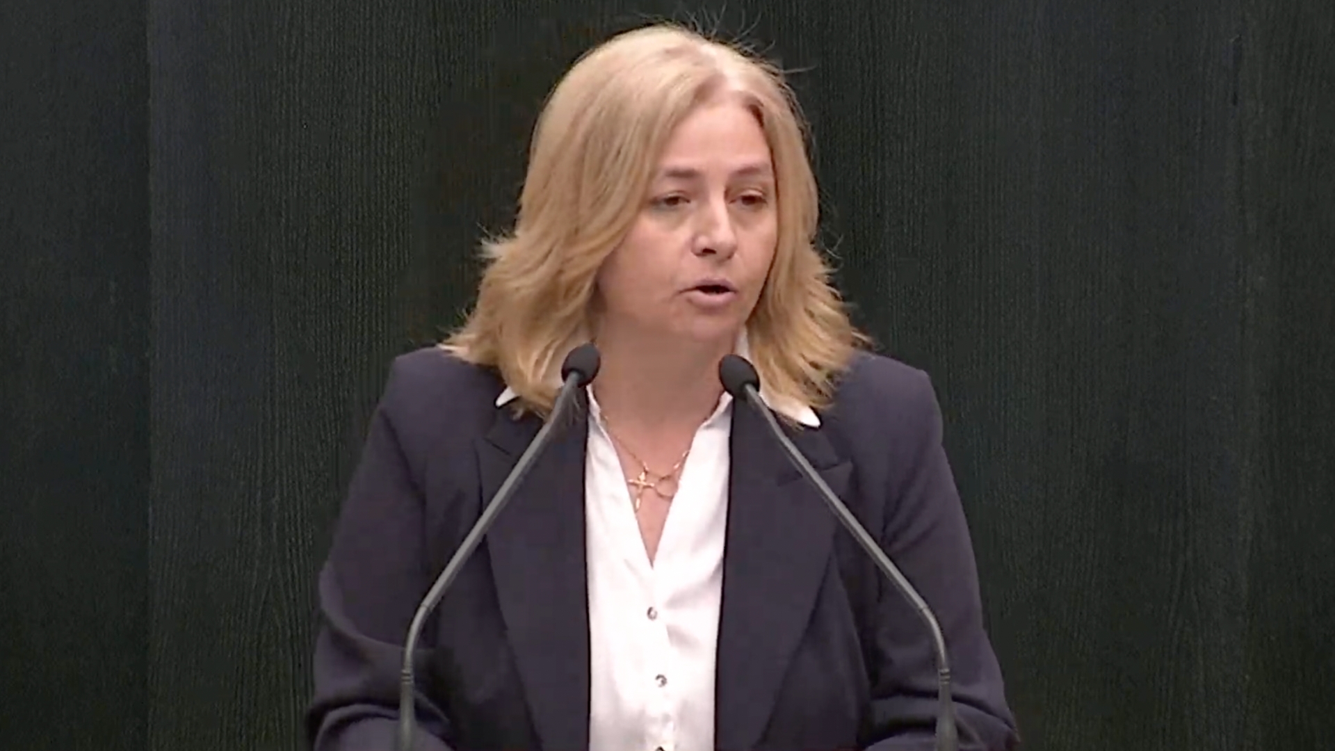 Inma Sanz fulmina a Reyes Maroto en su primer Pleno: &quot;Hace calor, pero la única quemada es usted&quot;
