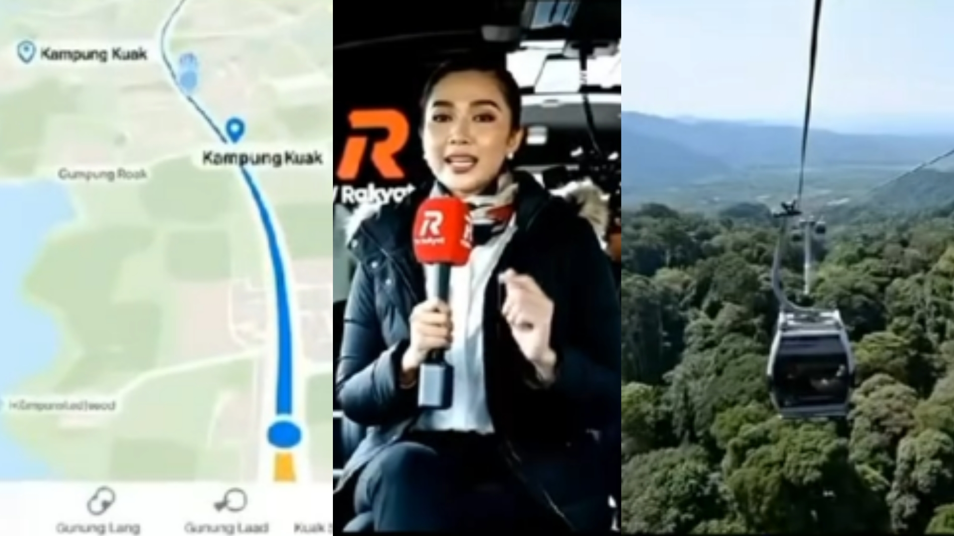 Una pareja de ancianos viaja hasta Malasia para subir a un teleférico que solo existía en un vídeo de IA