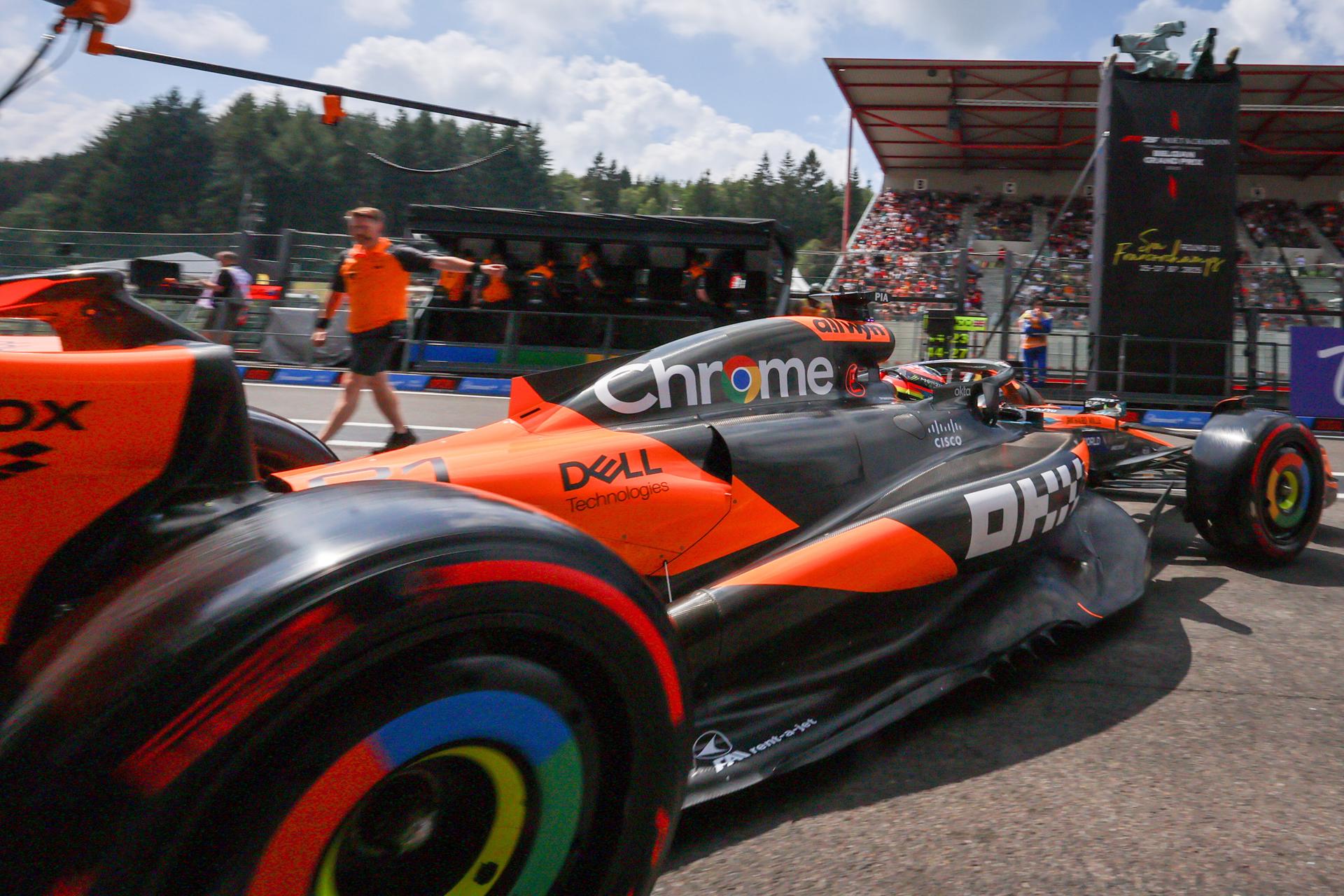 Piastri saldrá primero en el sprint de Spa: Sainz y Alonso quedaron sexto y decimocuarto