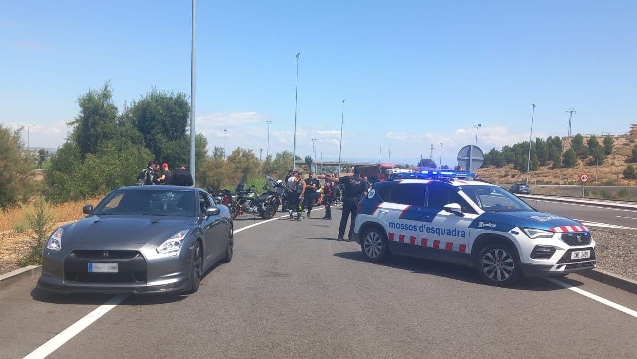 Pillados a 209 y 188 km/h en una carretera limitada a 90