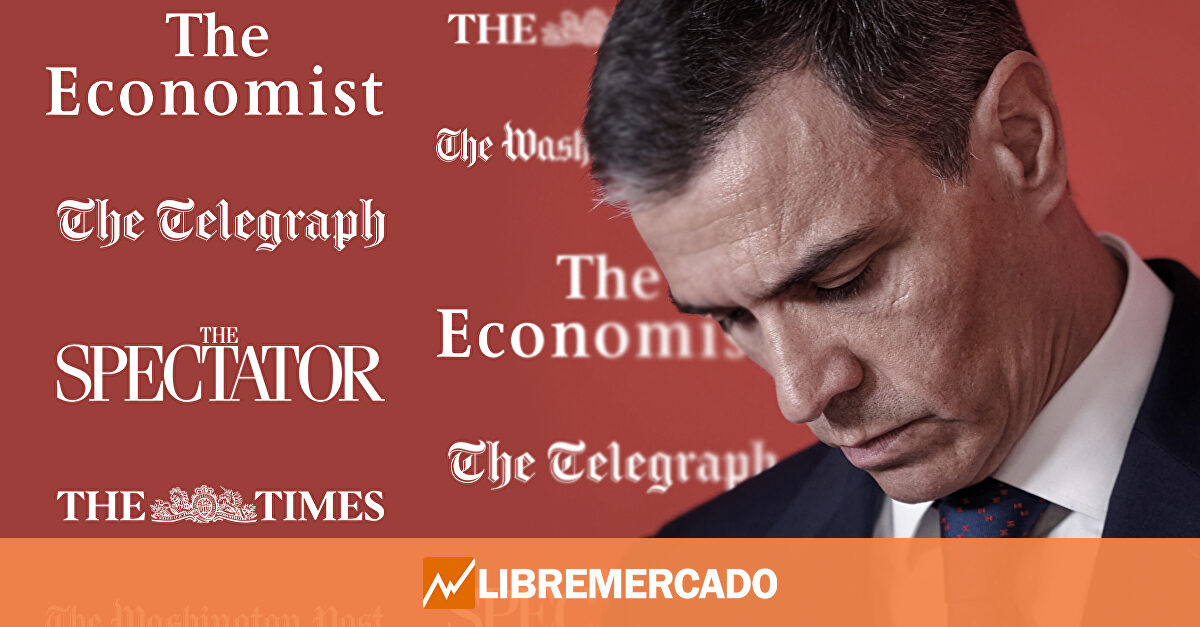 La última de las (muchas) bofetadas de la prensa internacional a Sánchez: "Vive con los días contados"