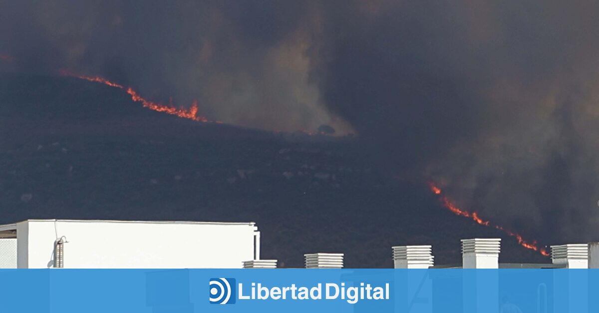Última hora de los incendios: tres heridos en Madrid y Cádiz y miles de desalojados