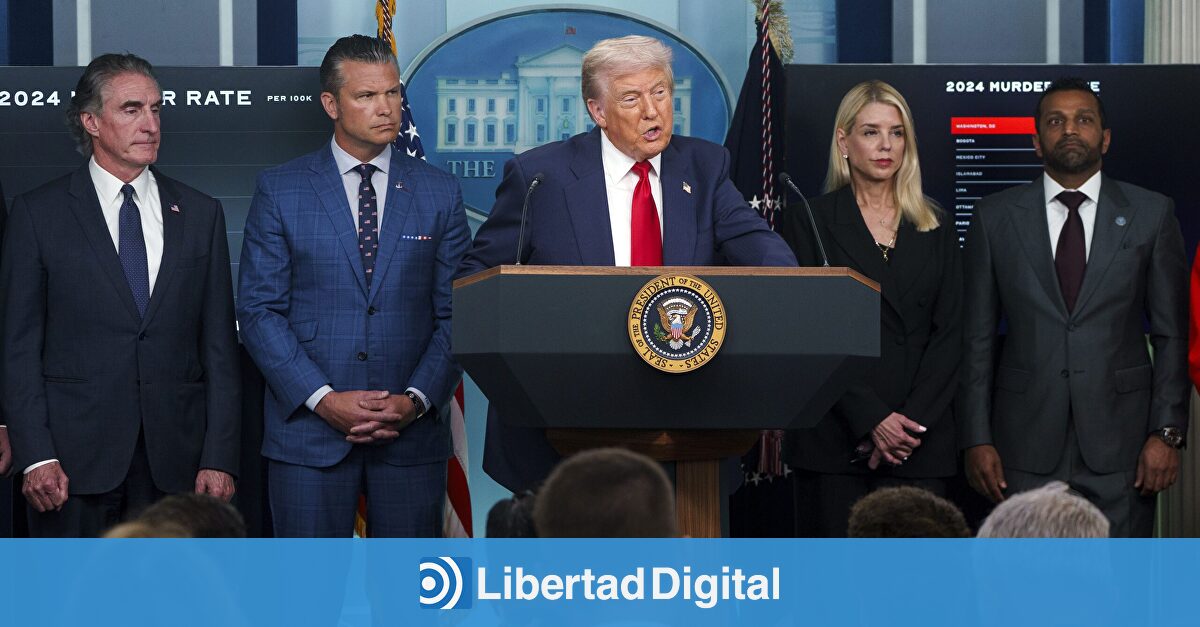Trump quiere la pena de muerte para quien asesine en Washington DC