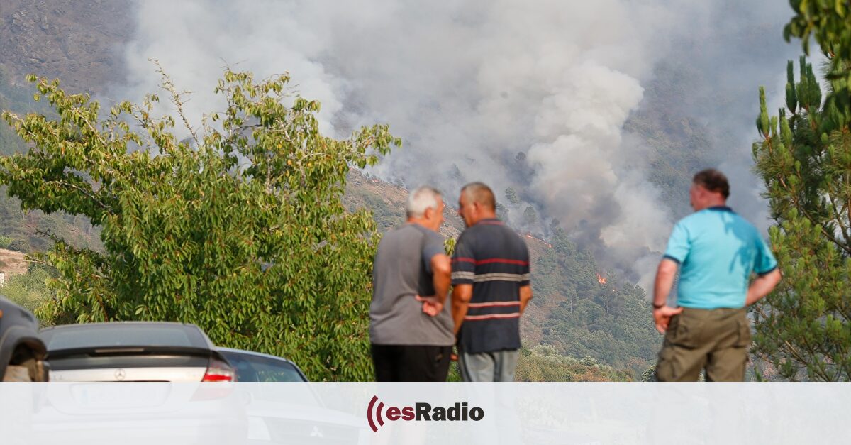 Continúan activas las medidas de protección a los ciudadanos por los incendios en la provincia de Ourense