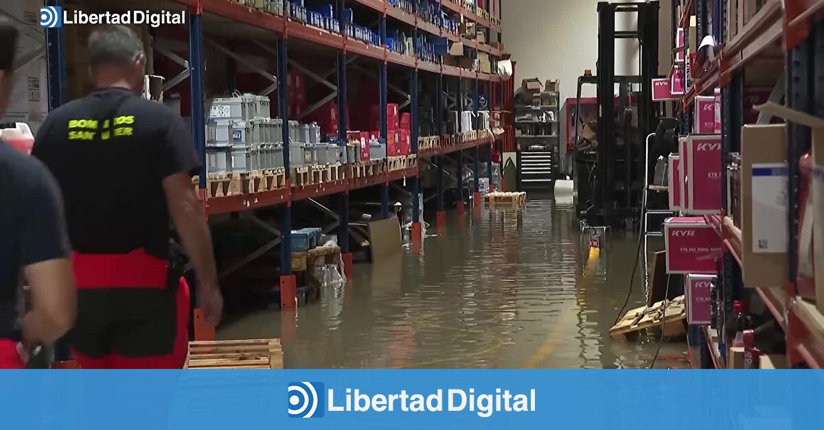 Lluvias torrenciales inundan Santander y colapsan los servicios de emergencia