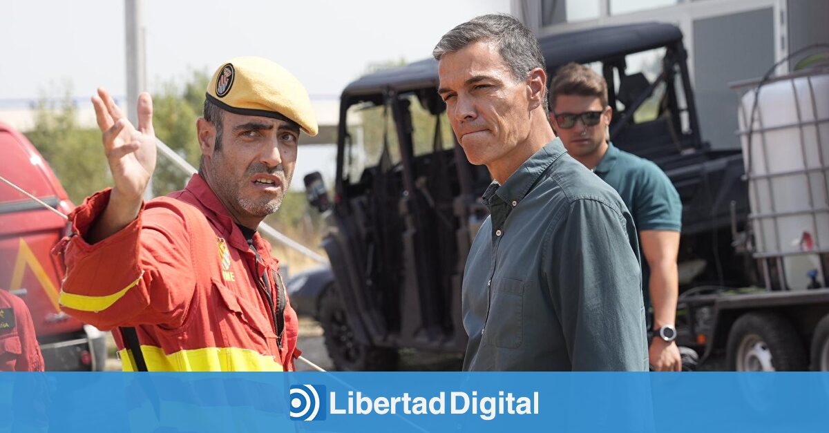 Sánchez recicla viejas promesas y culpas durante su gira por los incendios