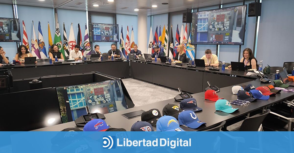 La liga de fútbol americano prepara ya en Madrid el partido que celebrará en el Santiago Bernabéu